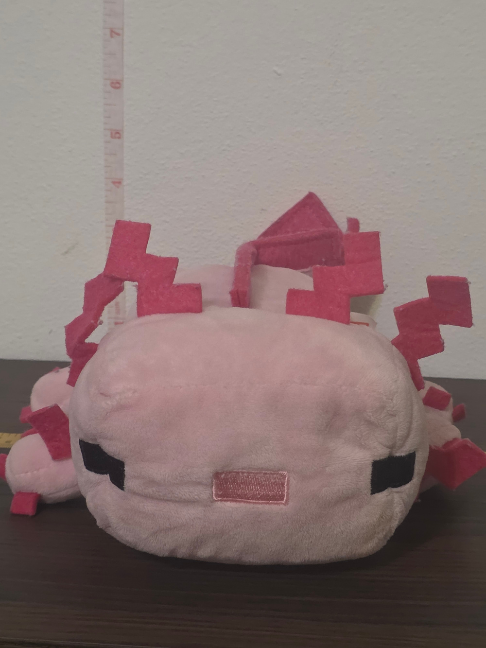 Mattel Minecraft "Caves & Cliffs" Pink Axolotl 8-Inch Plush